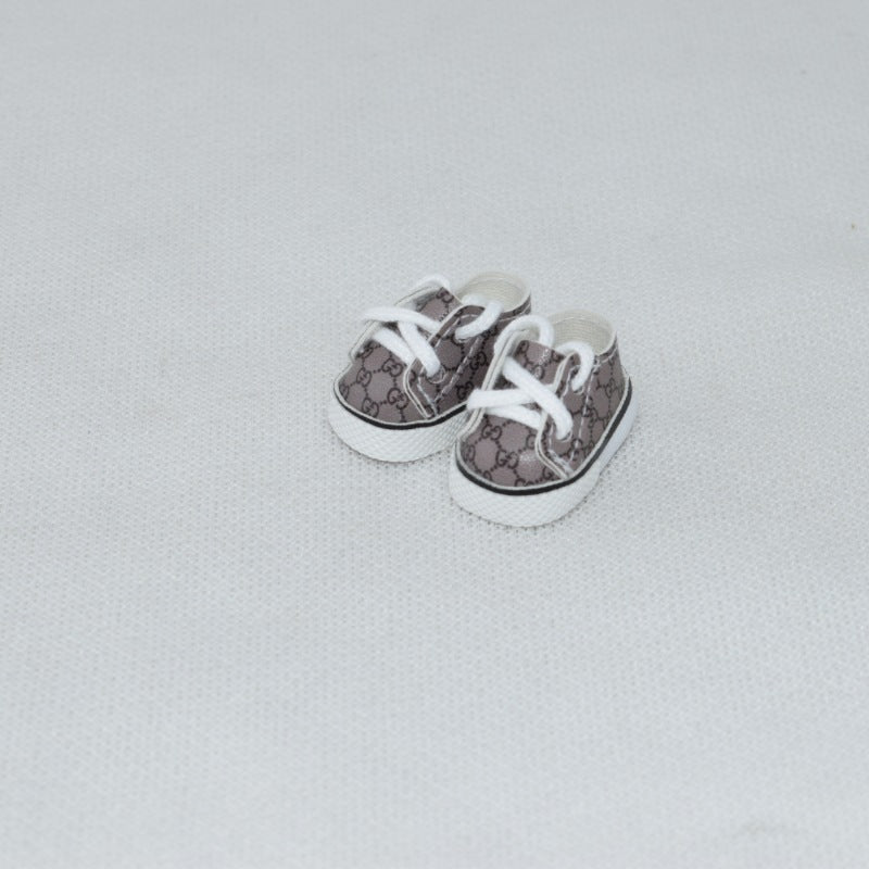 000-3.8CM First and Second Generation Labubu Shoes 10CM Cotton Doll Shoes Toy Dress-Up Replacement Shoes