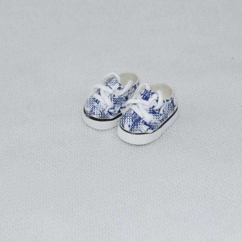 000-3.8CM First and Second Generation Labubu Shoes 10CM Cotton Doll Shoes Toy Dress-Up Replacement Shoes
