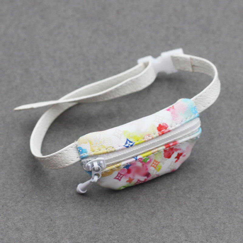 000-Labubu Doll Crossbody Bag BJD 1/6 Scale/1/8 Scale/1/12 Scale Doll 17cm Labubu Backpack Waist Bag