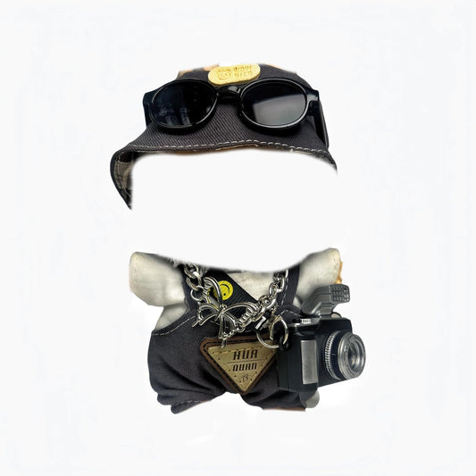 000-Used for Labubu Doll Outfit Clothes Designer Set,Compatible with Labubu Clothe Accessories for Doll