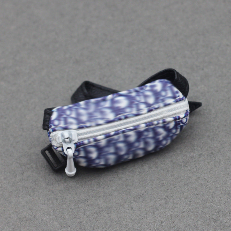 000-Labubu Doll Crossbody Bag BJD 1/6 Scale/1/8 Scale/1/12 Scale Doll 17cm Labubu Backpack Waist Bag