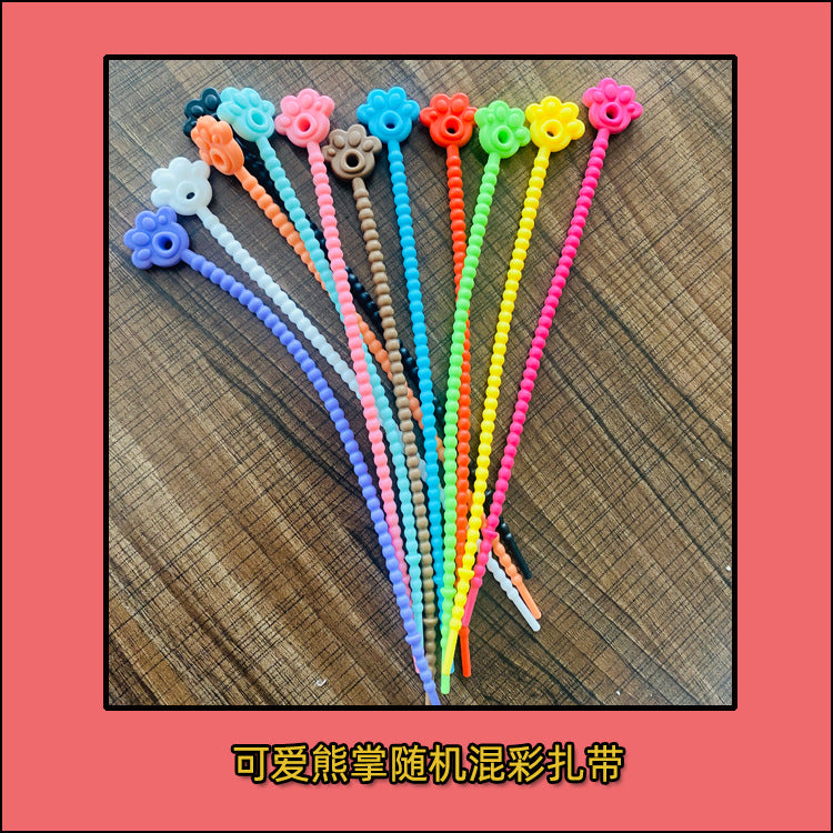 Colored silicone tape
