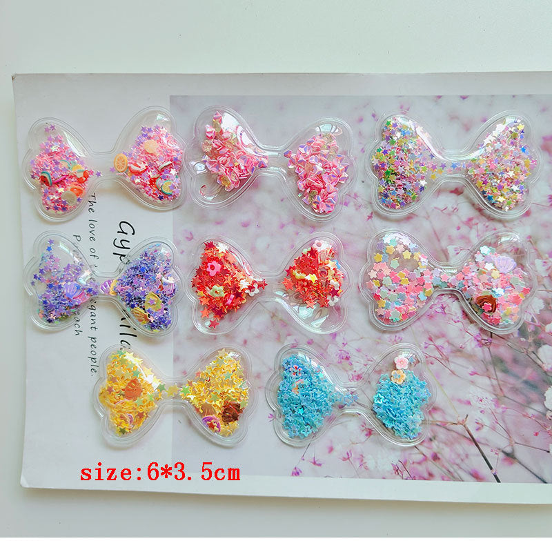 PVC sequin quicksand accessories (free shipping)