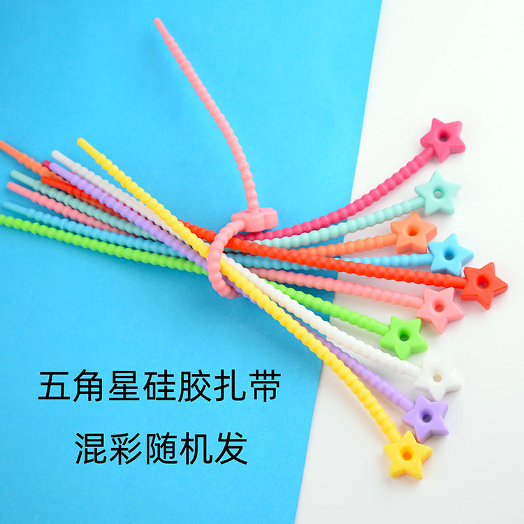 Colored silicone tape