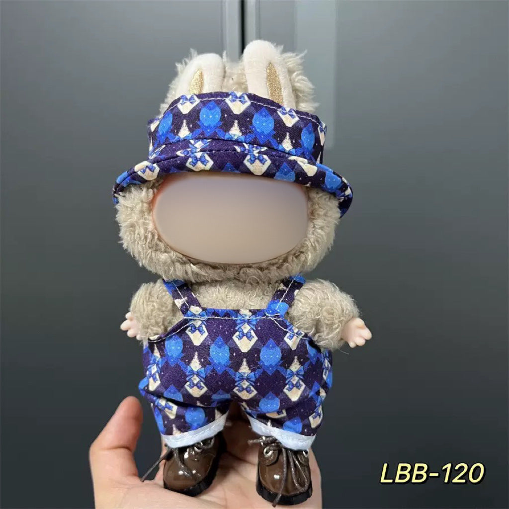 Clothes Only Suitable for 17cm Labubu Vinyl Doll Plush Doll Etc