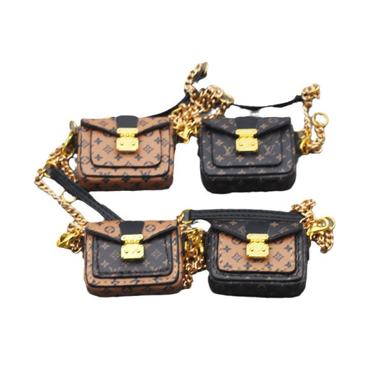 000-Labubu Vinyl Blind Box Doll Accessories Bag 17CM Lina Bell Pendant Bag Accessories Decoration