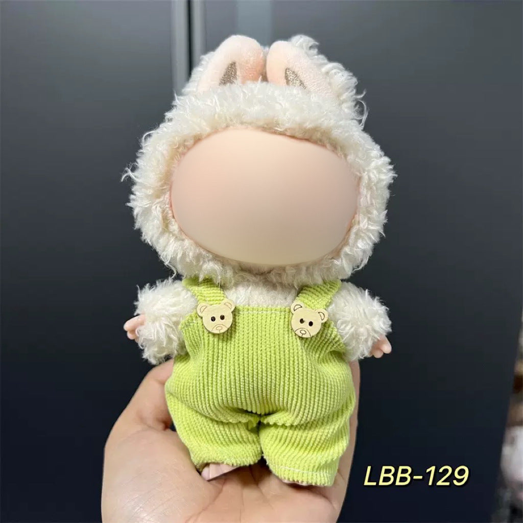Clothes Only Suitable for 17cm Labubu Vinyl Doll Plush Doll Etc