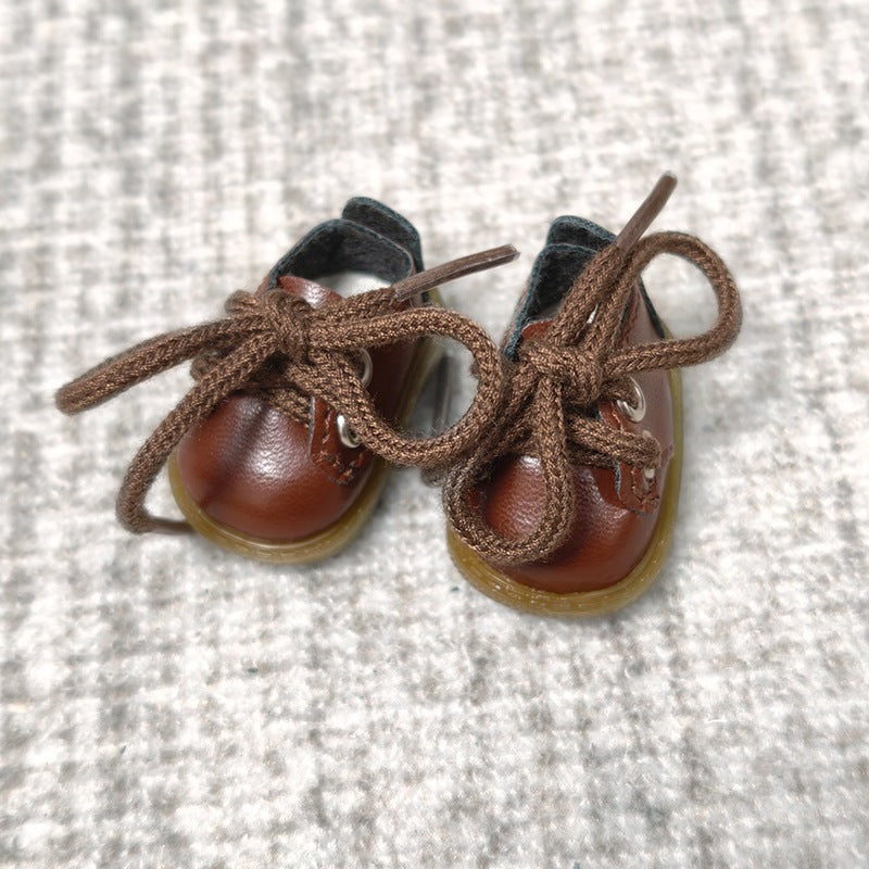 Labubu Doll Shoes Collection 17cm Keychain Blind Fit Automobiles Curtain Cloth for Shoes Doll Dress up Toy Shoes