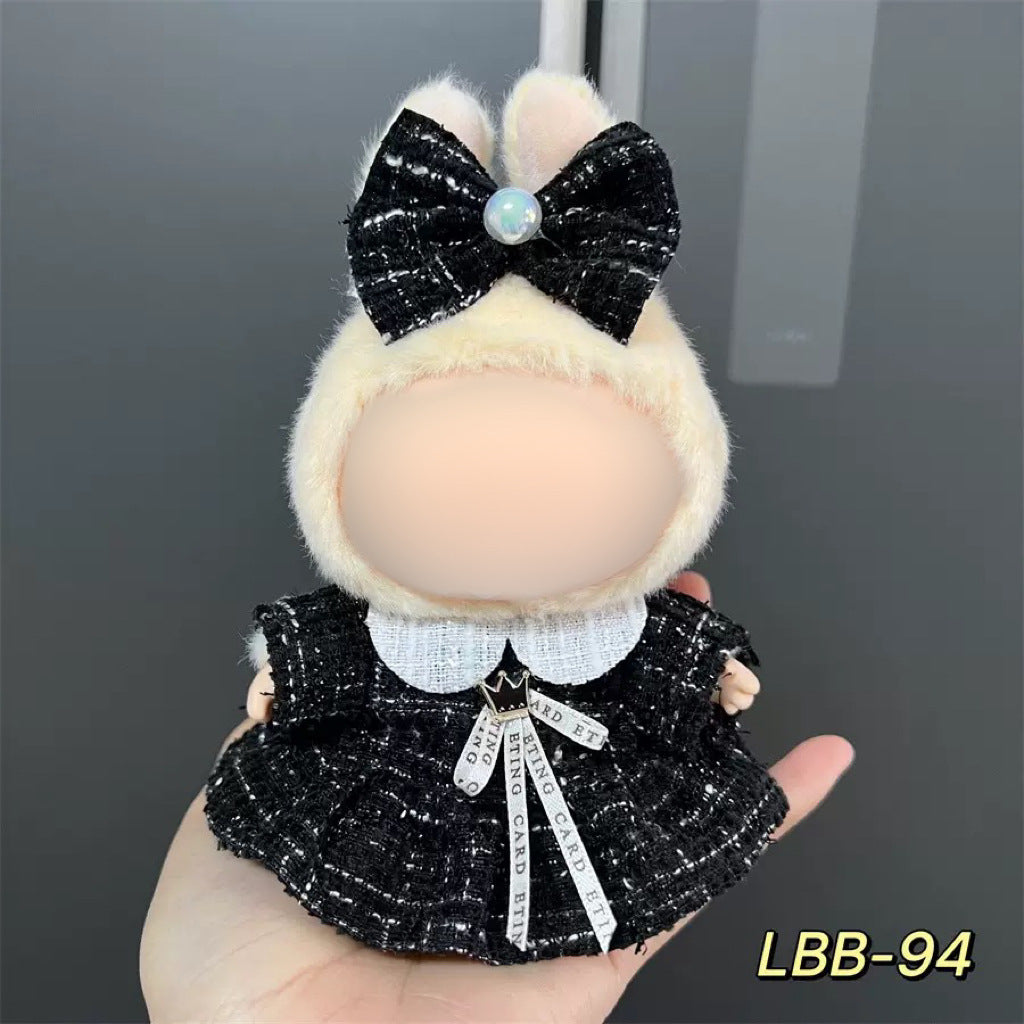 Clothes Only Suitable for 17cm Labubu Vinyl Doll Plush Doll Etc