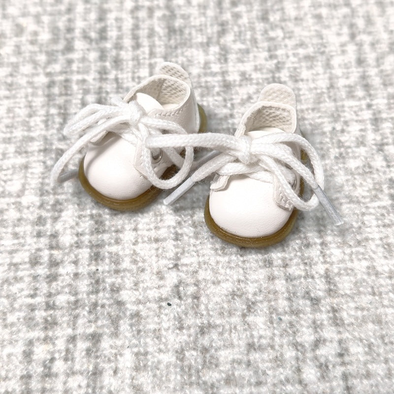 Labubu Doll Shoes Collection 17cm Keychain Blind Fit Automobiles Curtain Cloth for Shoes Doll Dress up Toy Shoes