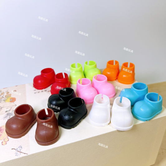 Plastic Labubu Shoes 17cm Cotton Doll Accessories Doll Shoes Dress-Up Accessories Labubu Accessories