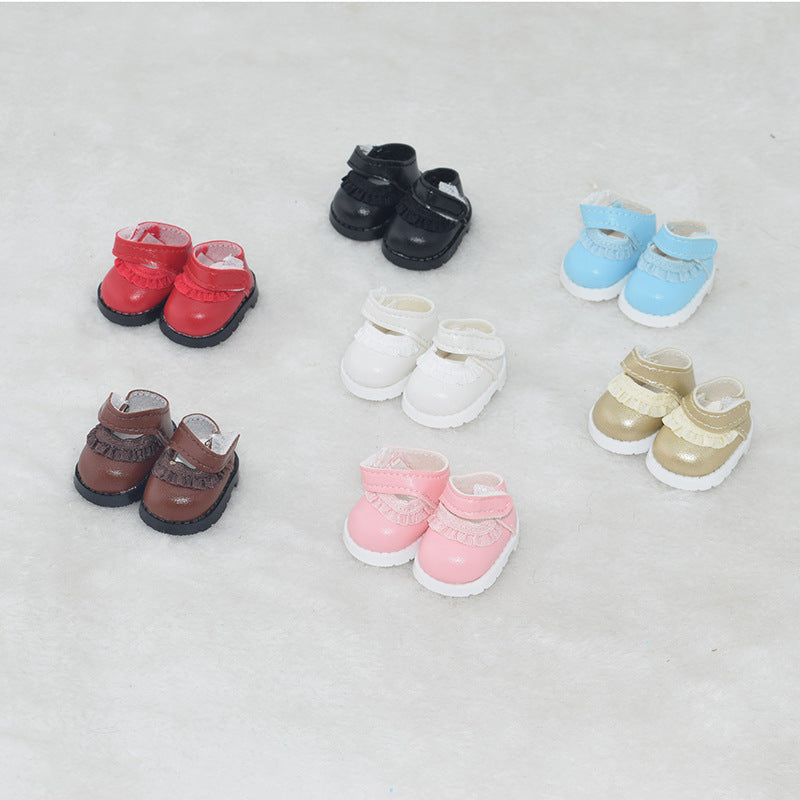 Labubu Doll Shoes Collection 17cm Keychain Blind Fit Automobiles Curtain Cloth for Shoes Doll Dress up Toy Shoes