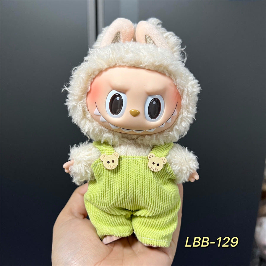 Clothes Only Suitable for 17cm Labubu Vinyl Doll Plush Doll Etc