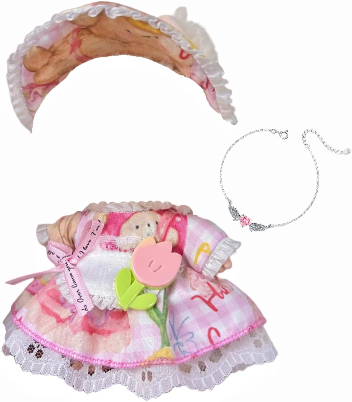 000-Used for Labubu Doll Outfit Clothes Designer Set,Compatible with Labubu Clothe Accessories for Doll