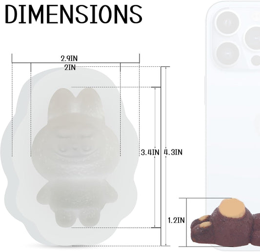 000-Silicone Chocolate Candy Mold,Siliconeice Cube Tray Mold for Cocktails,Silicone Molds for Chocolate Resin Food Crafts Soap