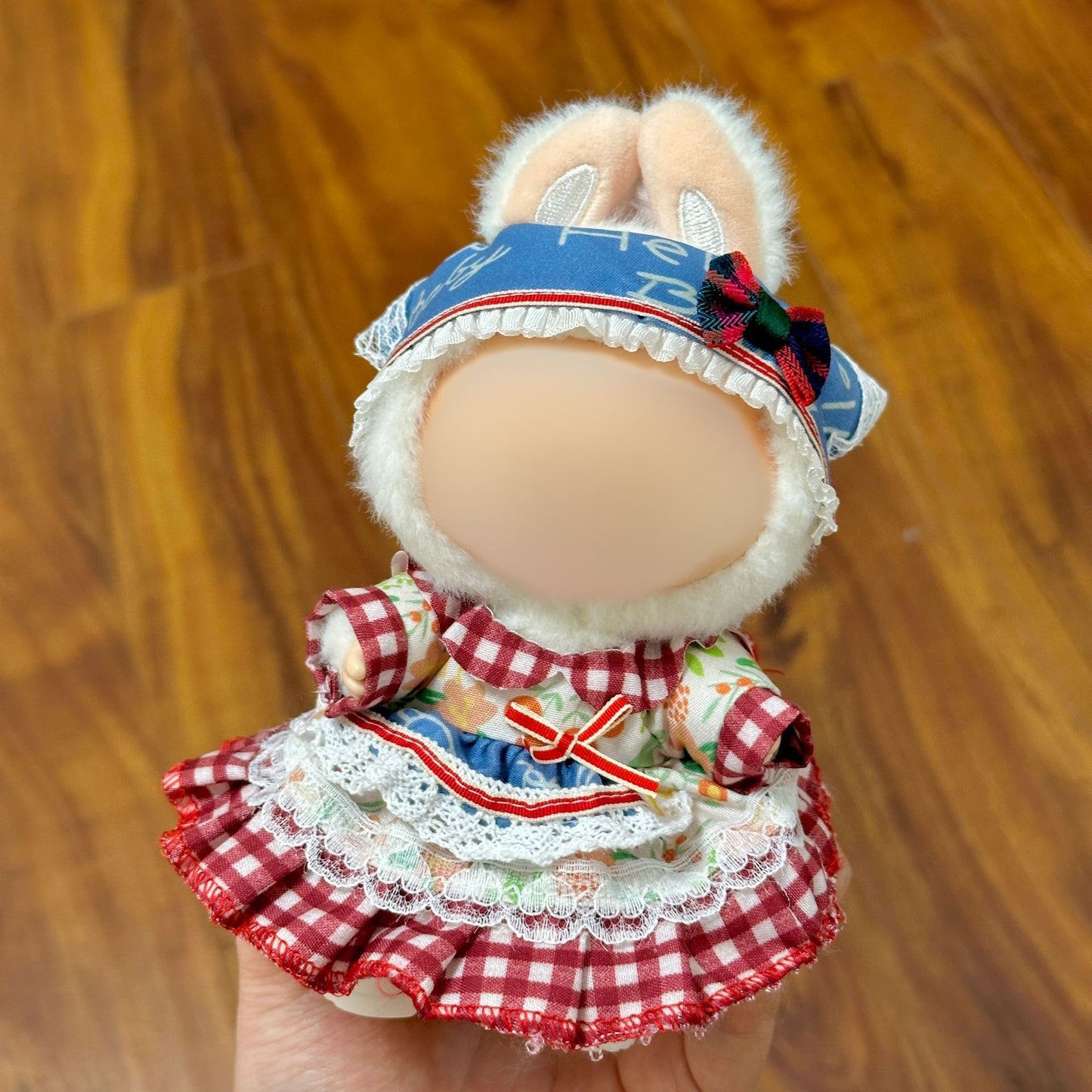 Clothes Only Suitable for 17cm Labubu Vinyl Doll Plush Dolls