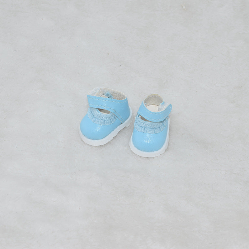 Labubu Doll Shoes Collection 17cm Keychain Blind Fit Automobiles Curtain Cloth for Shoes Doll Dress up Toy Shoes