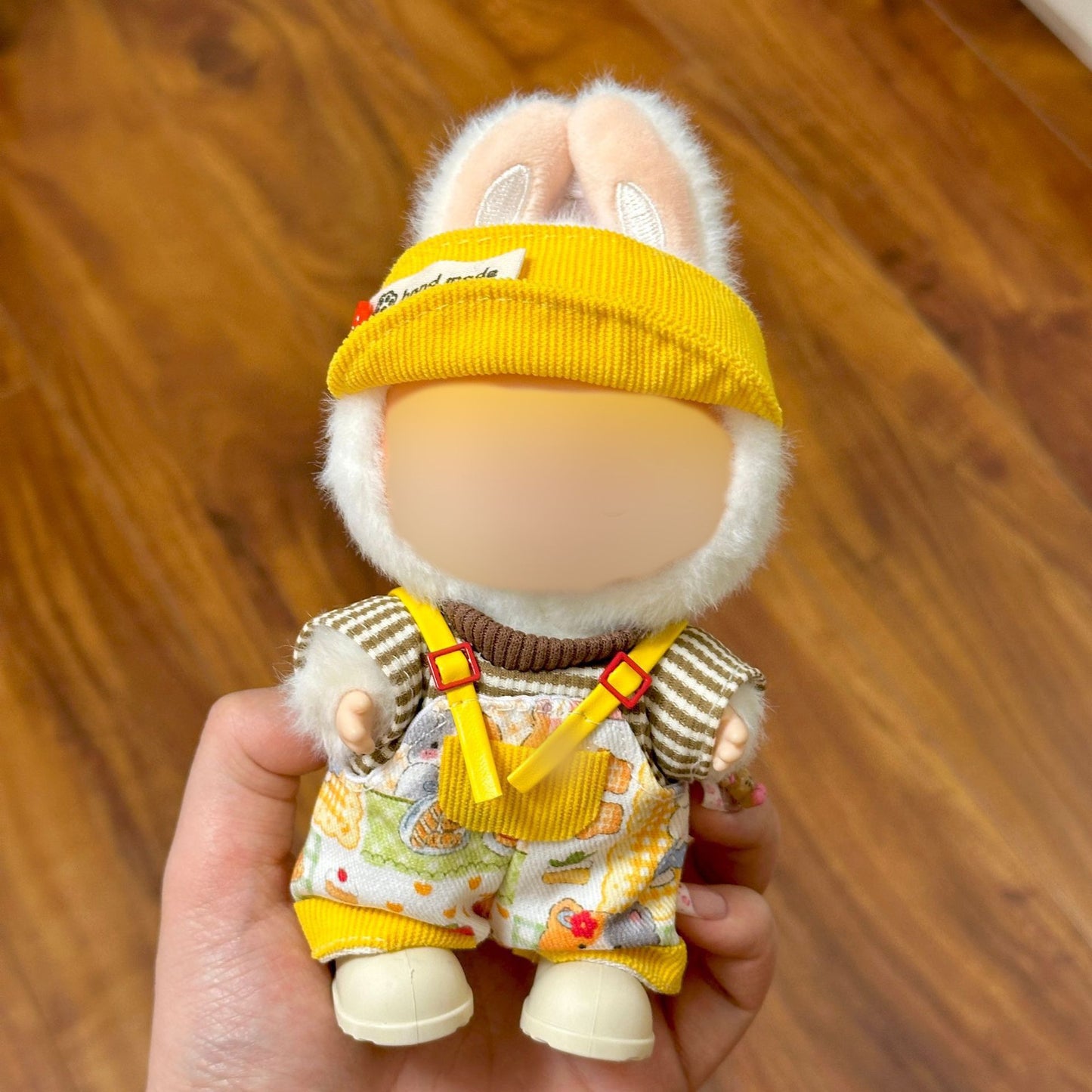 Clothes Only Suitable for 17cm Labubu Vinyl Doll Plush Dolls
