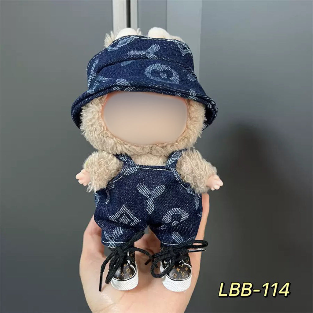 Clothes Only Suitable for 17cm Labubu Vinyl Doll Plush Doll Etc