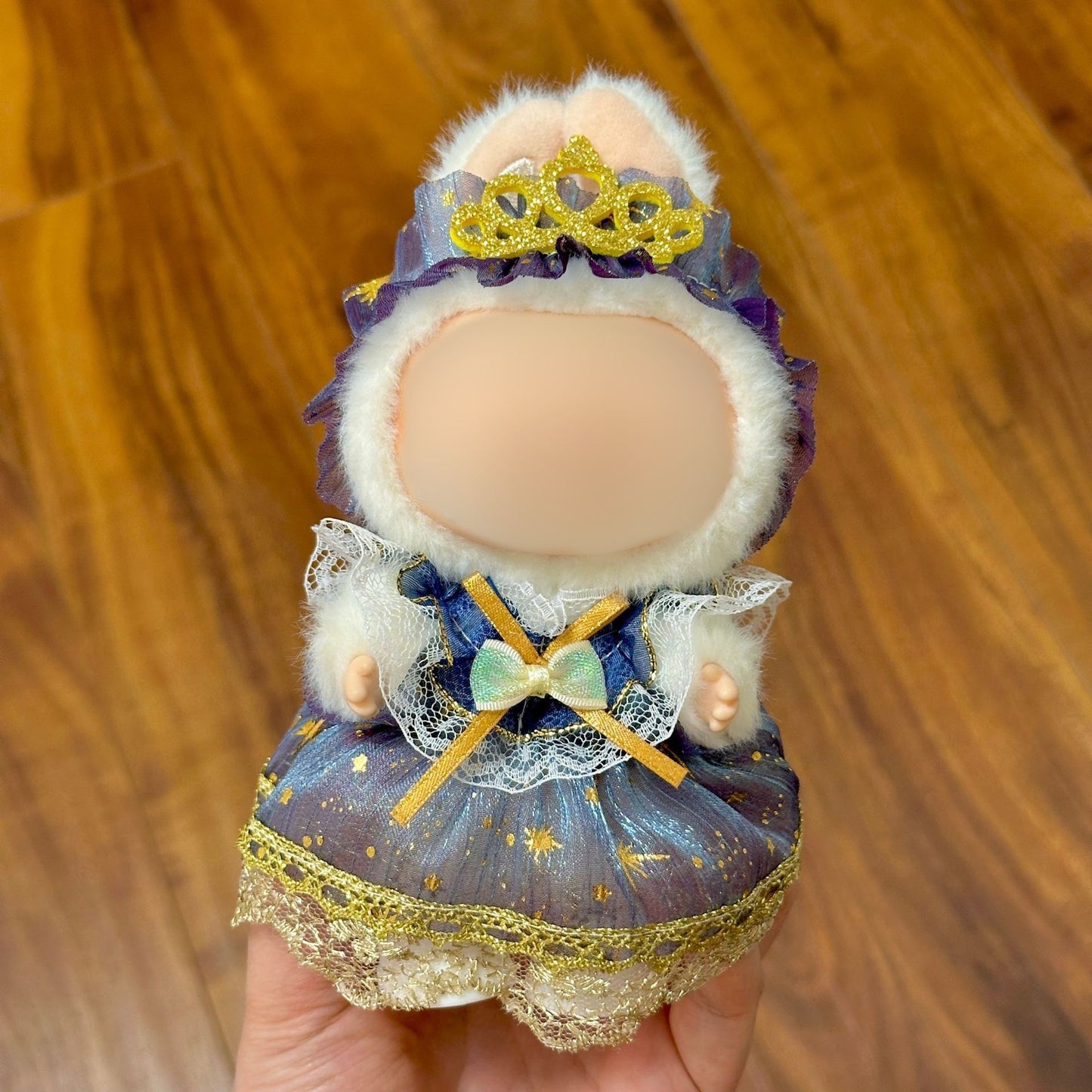 Clothes Only Suitable for 17cm Labubu Vinyl Doll Plush Dolls