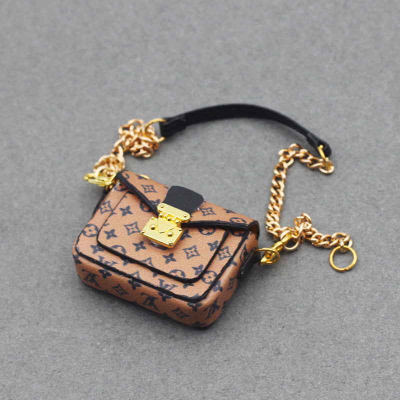 000-Labubu Vinyl Blind Box Doll Accessories Bag 17CM Lina Bell Pendant Bag Accessories Decoration