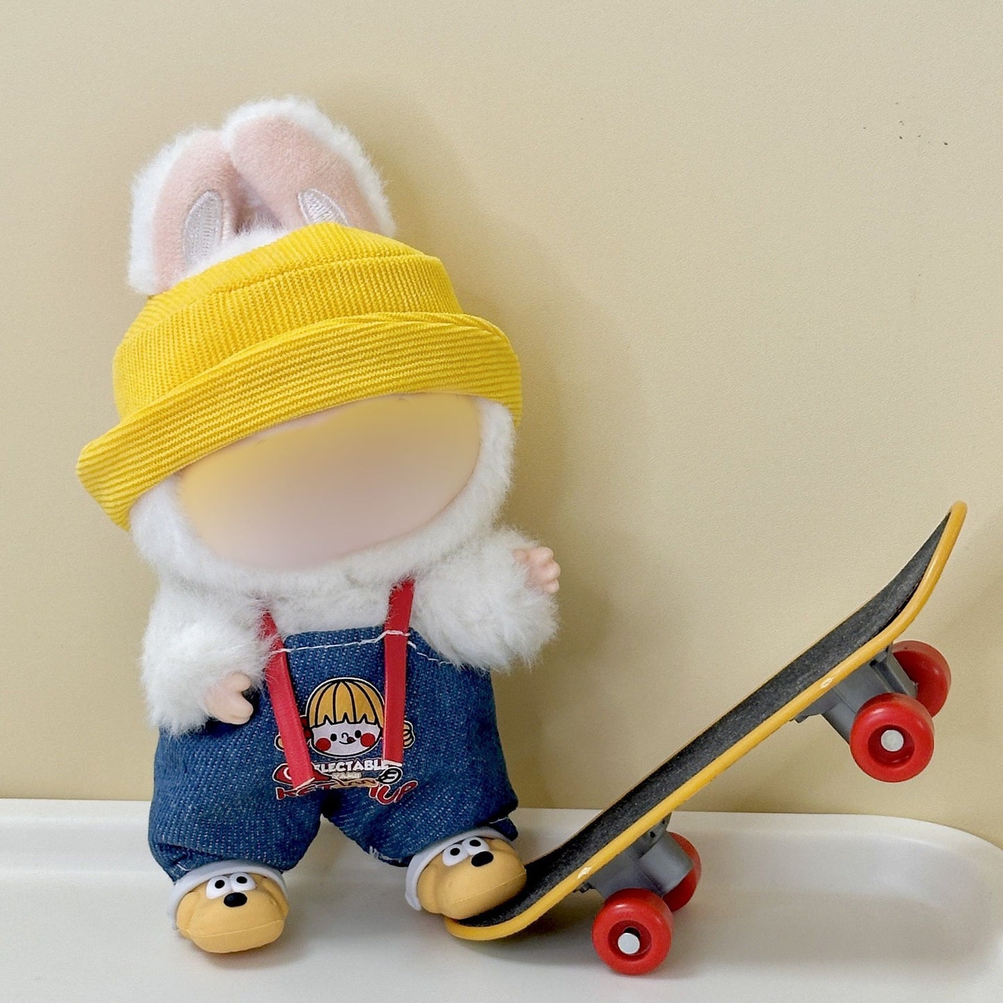 Clothes Only Suitable for 17cm Labubu Vinyl Doll Plush Dolls