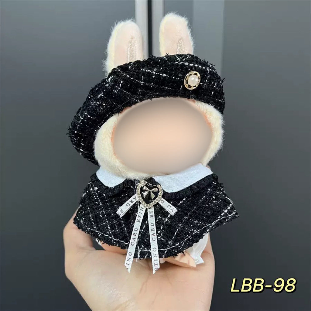 Clothes Only Suitable for 17cm Labubu Vinyl Doll Plush Doll Etc