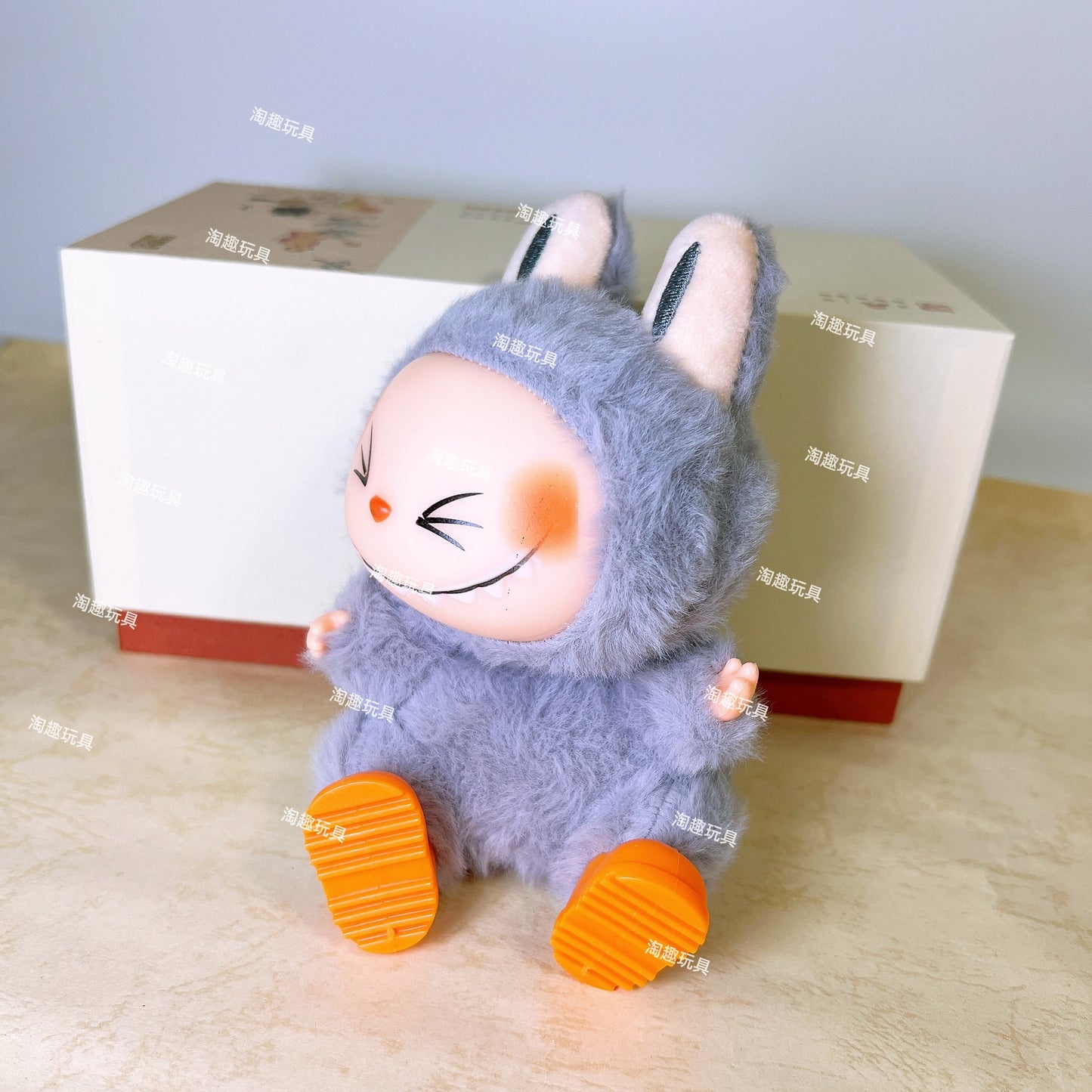 Plastic Labubu Shoes 17cm Cotton Doll Accessories Doll Shoes Dress-Up Accessories Labubu Accessories