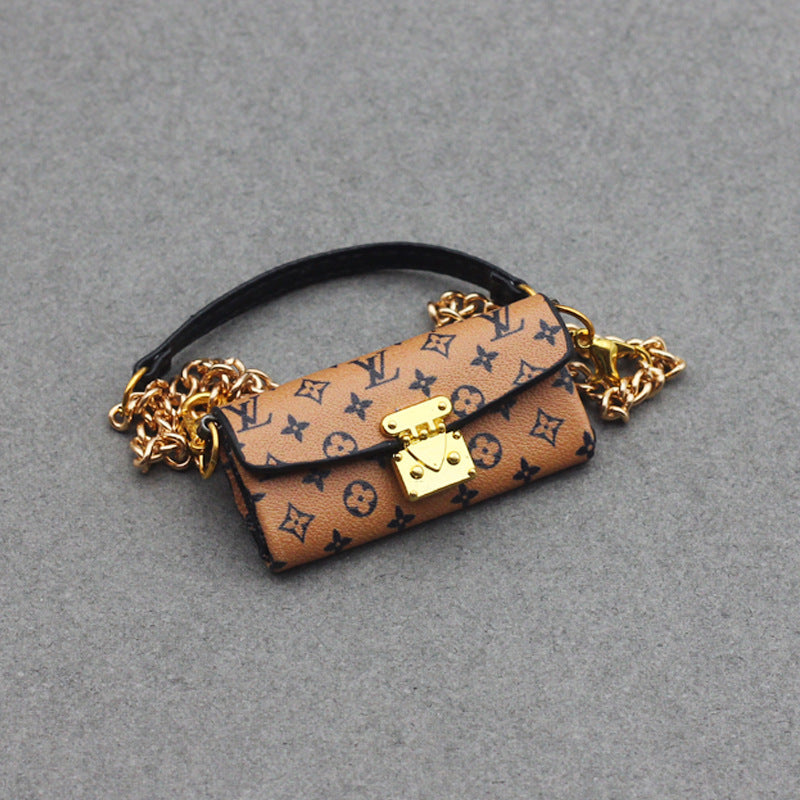 000-Labubu Vinyl Blind Box Doll Accessories Bag 17CM Lina Bell Pendant Bag Accessories Decoration