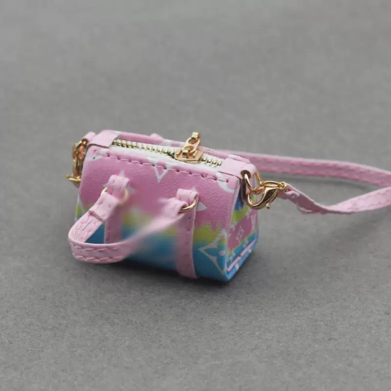 000-Labubu Vinyl Blind Box Doll Accessories Bag 17CM Lina Bell Pendant Bag Accessories Decoration