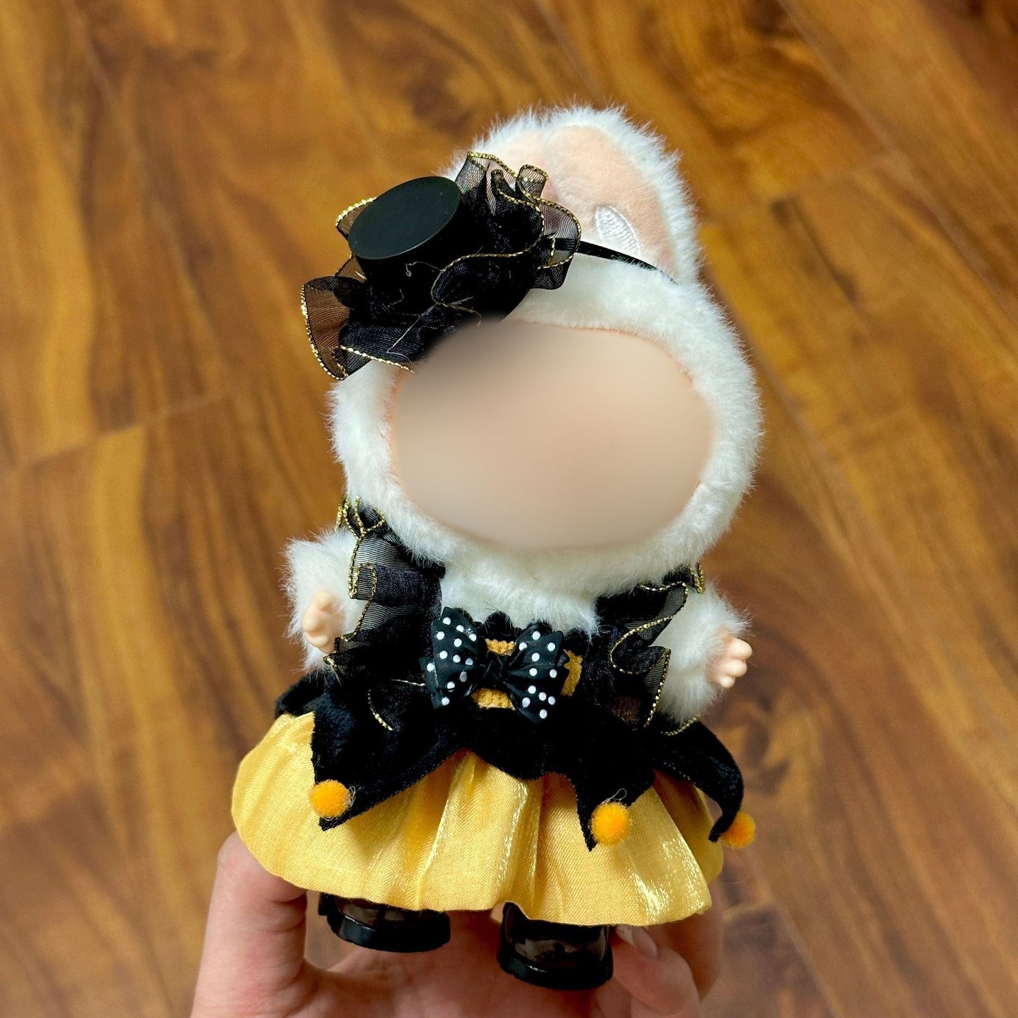 Clothes Only Suitable for 17cm Labubu Vinyl Doll Plush Dolls