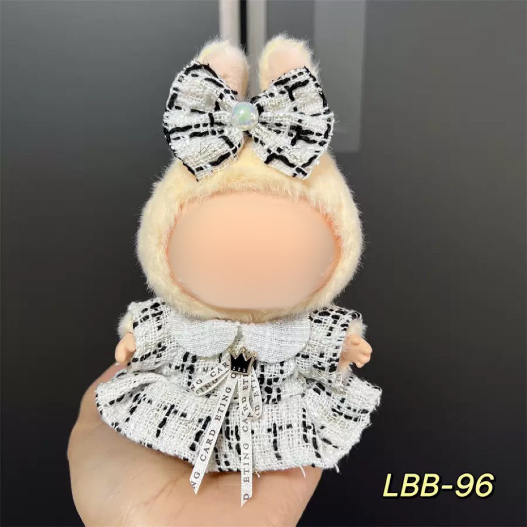 Clothes Only Suitable for 17cm Labubu Vinyl Doll Plush Doll Etc