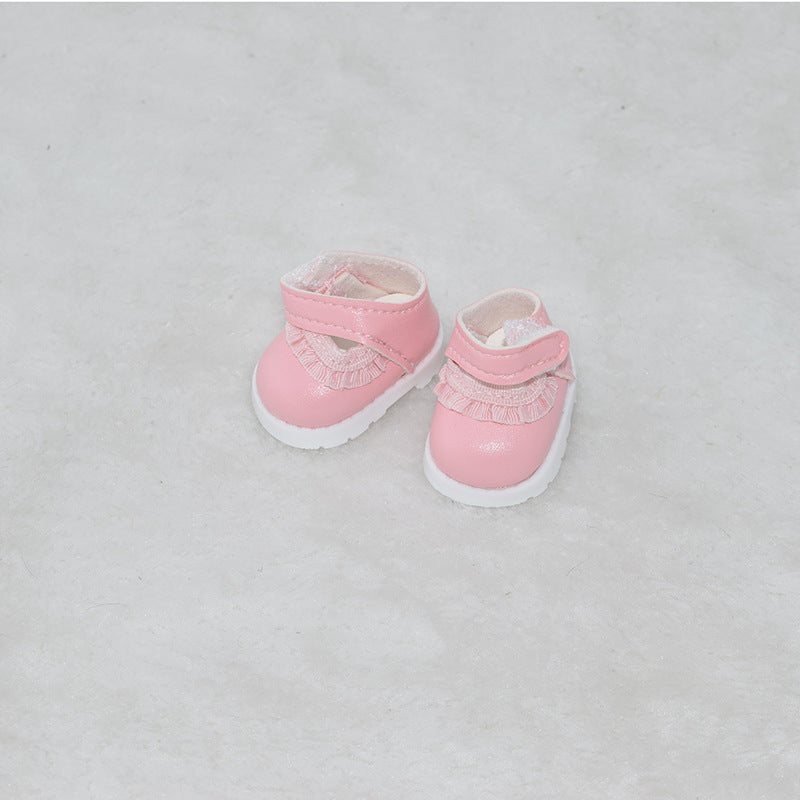 Labubu Doll Shoes Collection 17cm Keychain Blind Fit Automobiles Curtain Cloth for Shoes Doll Dress up Toy Shoes