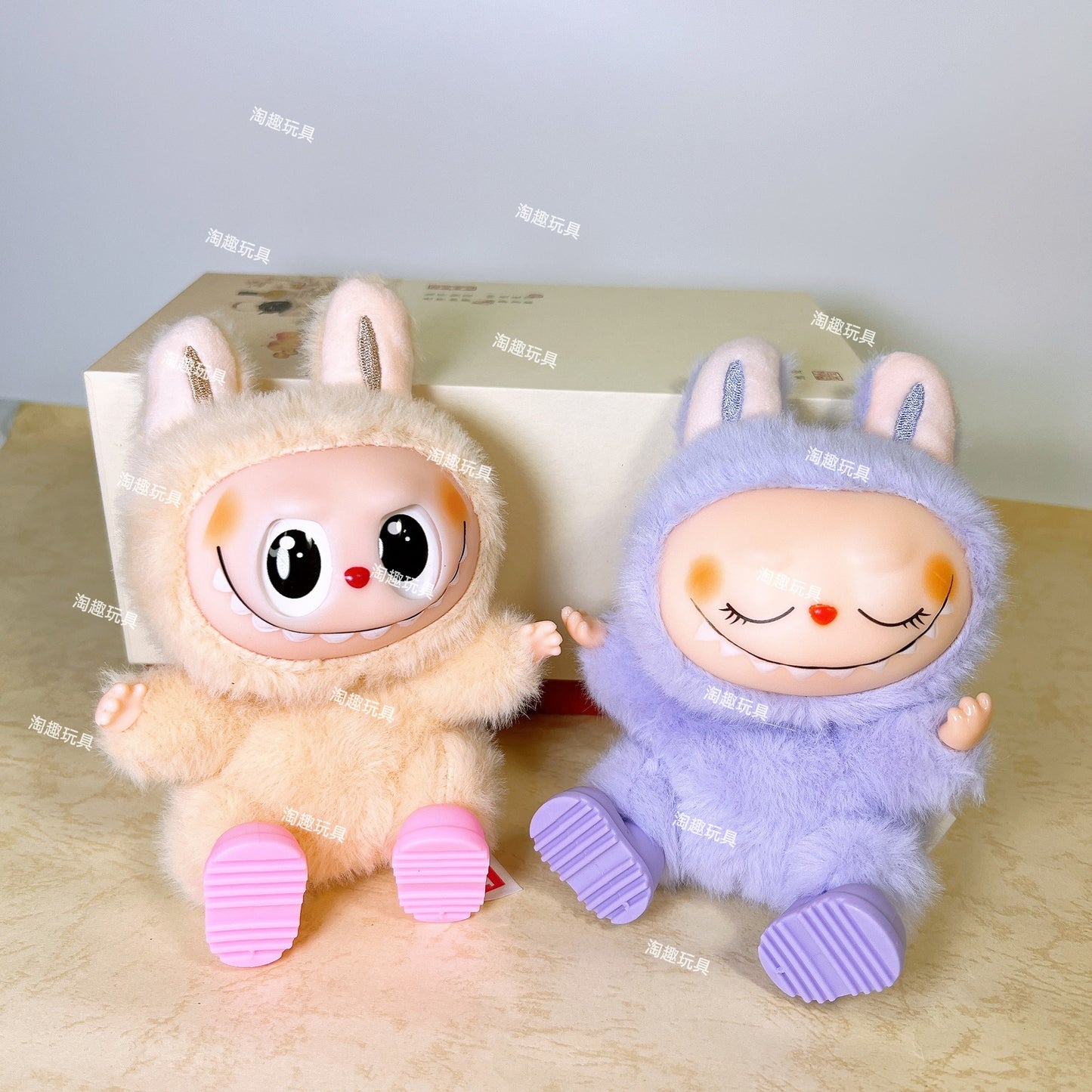 Plastic Labubu Shoes 17cm Cotton Doll Accessories Doll Shoes Dress-Up Accessories Labubu Accessories