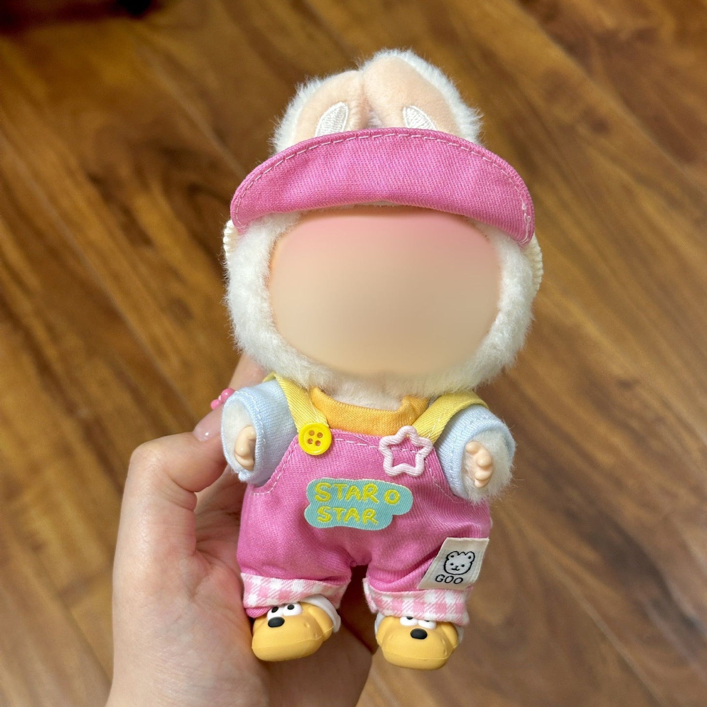 Clothes Only Suitable for 17cm Labubu Vinyl Doll Plush Dolls