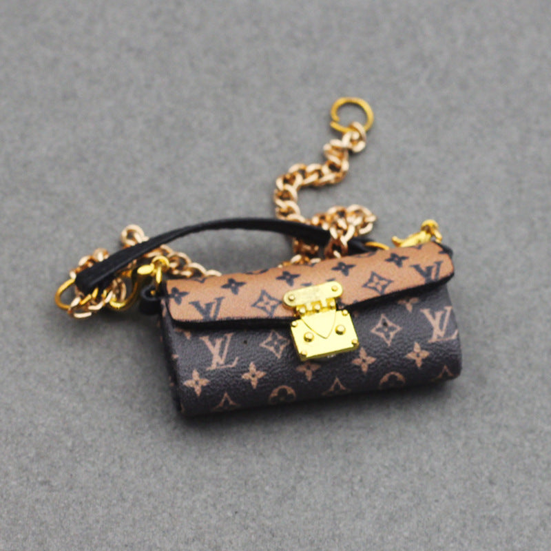 000-Labubu Vinyl Blind Box Doll Accessories Bag 17CM Lina Bell Pendant Bag Accessories Decoration