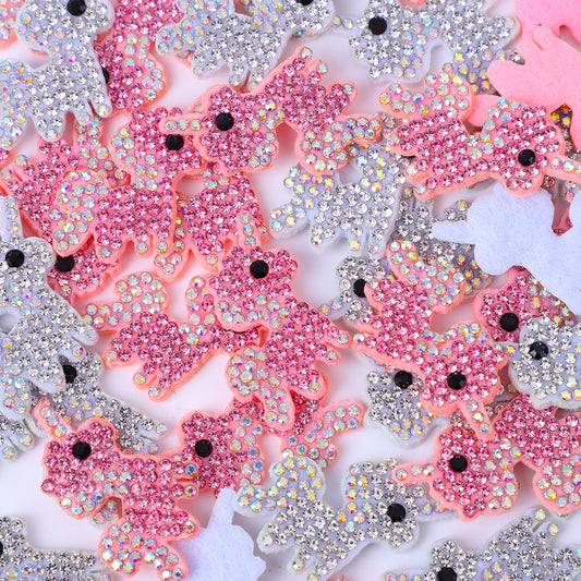 [A]Diamond Unicorn cloth stick DIY accessories