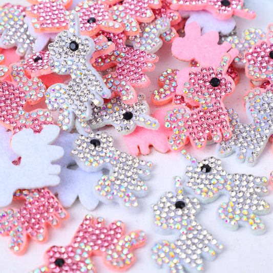 [A]Medium size diamond cloth attached DIY accessories