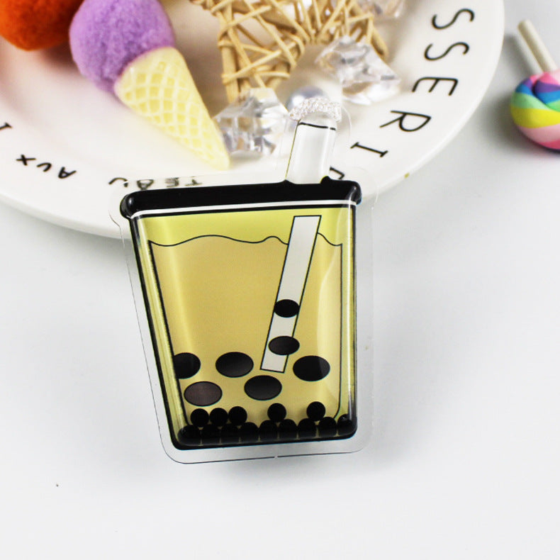 Glitter quicksand cartoon stand