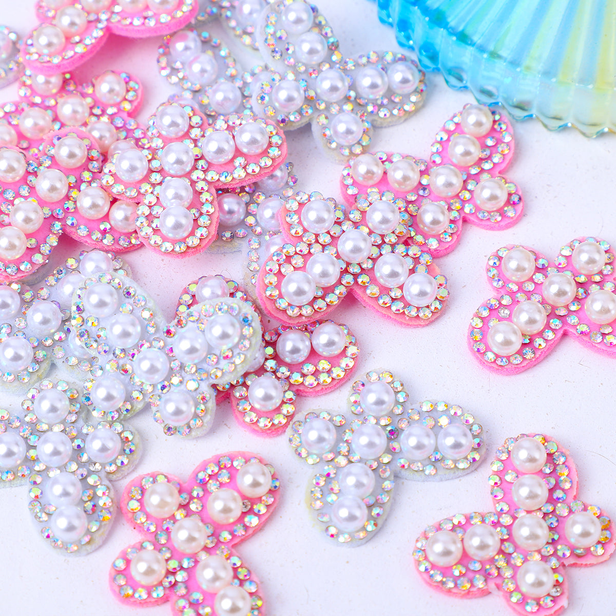 [A]Medium size diamond cloth attached DIY accessories
