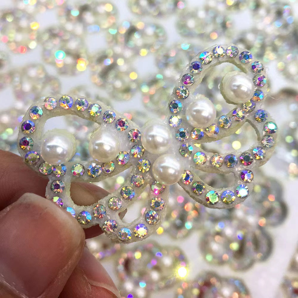 [A] Large diamond cloth attached DIY accessories