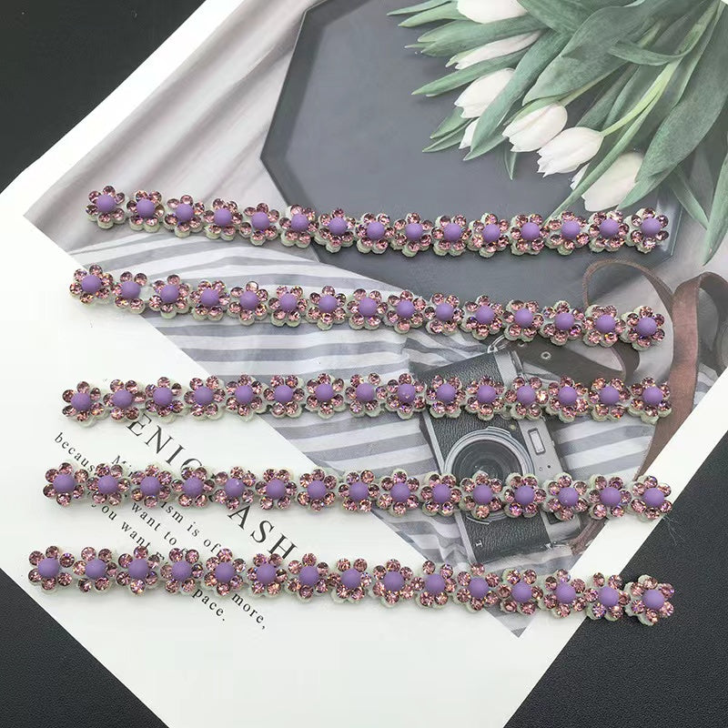 [A] Large diamond cloth attached DIY accessories