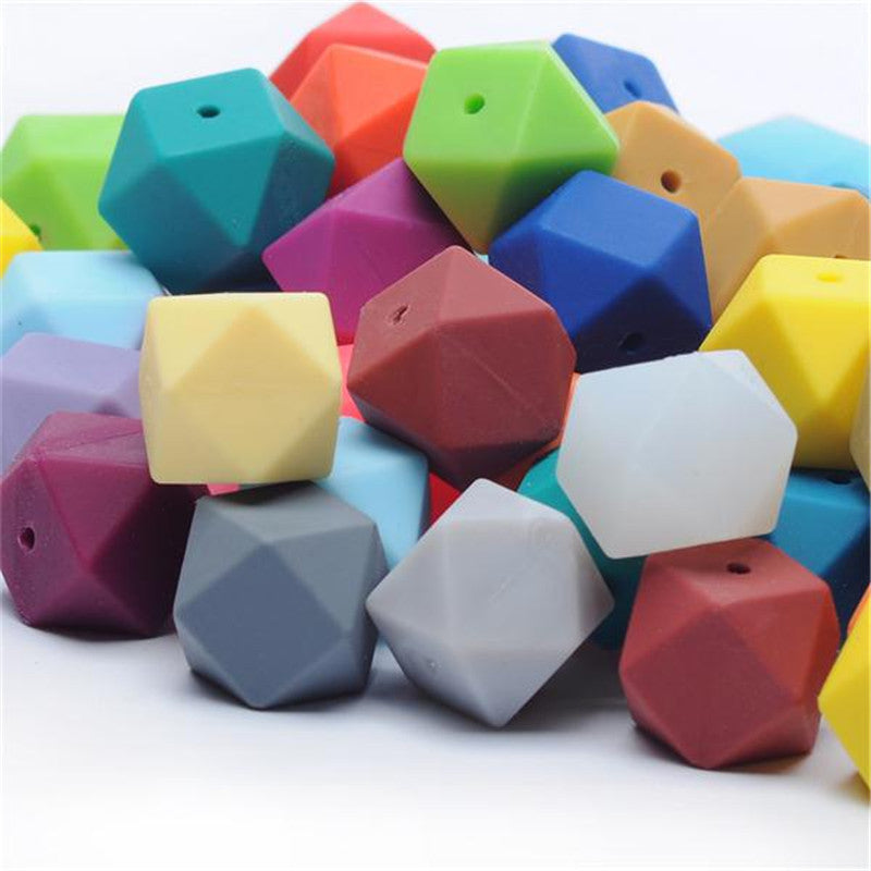 Hexagonal silica gel beads octagonal beads