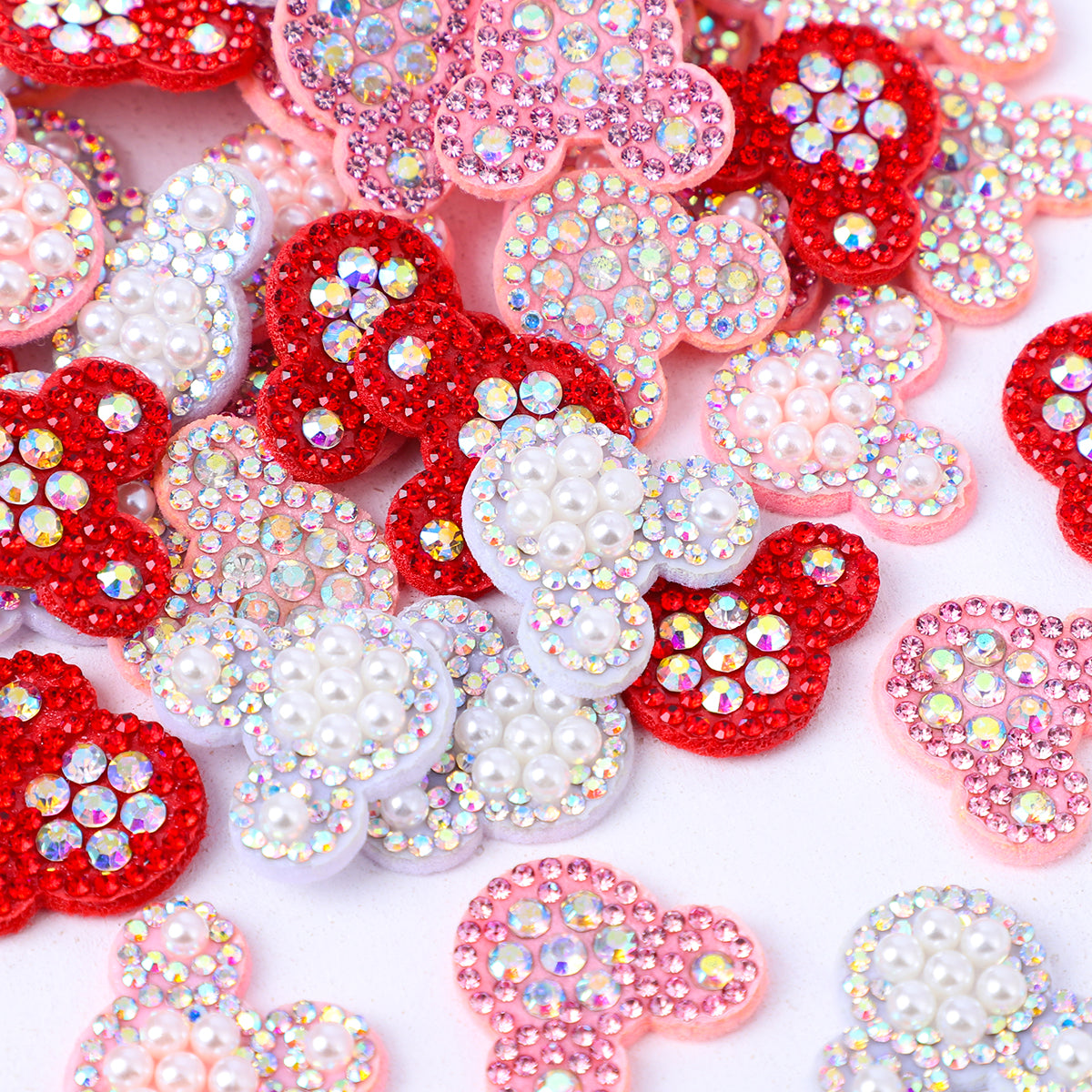 [A]Medium size diamond cloth attached DIY accessories