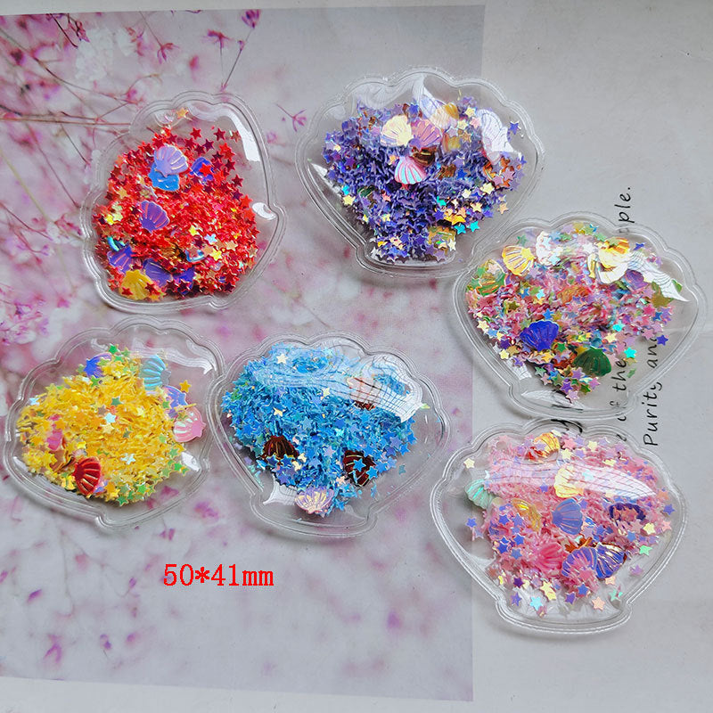 PVC sequin quicksand accessories (free shipping)