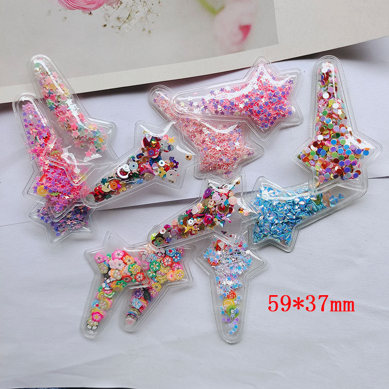 PVC sequin quicksand accessories (free shipping)