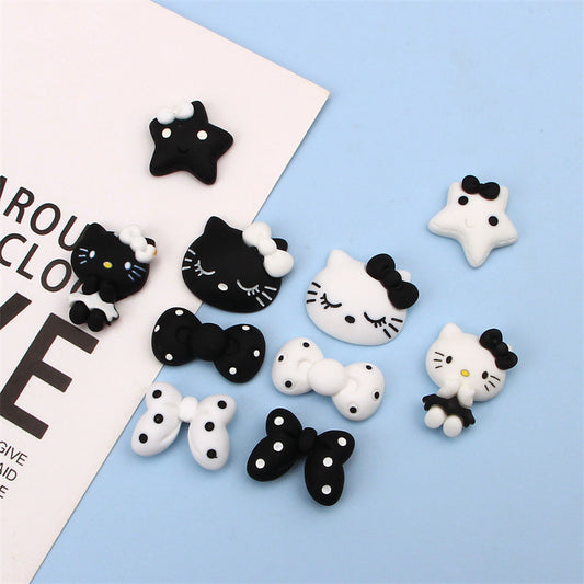 Bow Hello Kitty Resin accessories