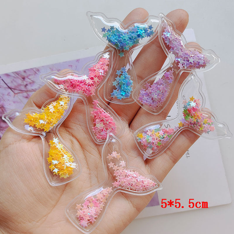 PVC sequin quicksand accessories (free shipping)
