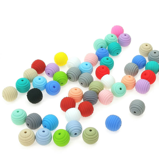 15MM silica gel threaded beads diy honeycomb beads silica gel beads