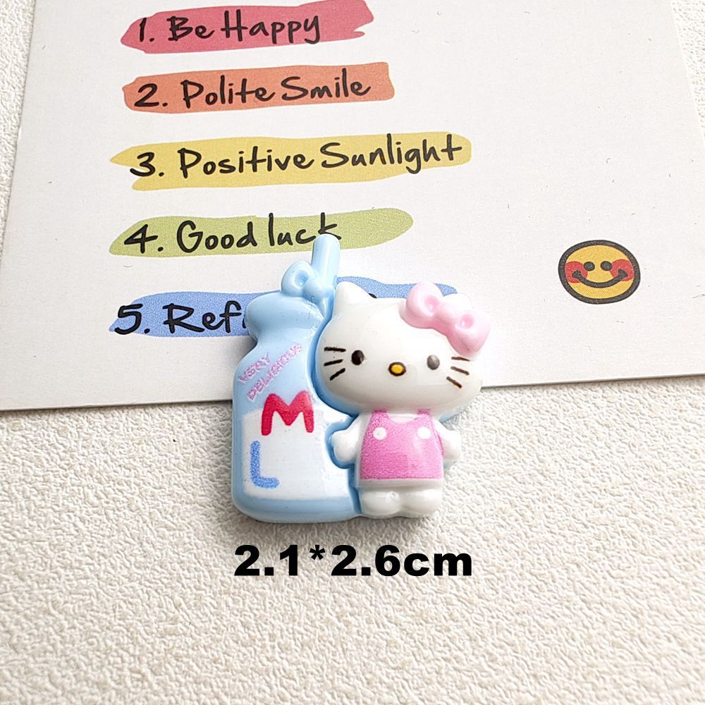 Cartoon KT Cat series resin accessories